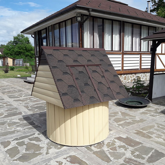 150 вариантов домиков для колодца в Подольском районе
